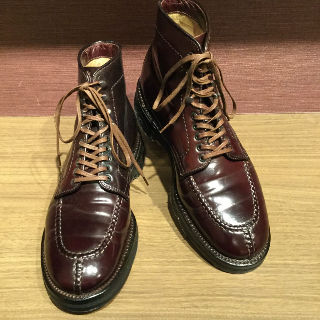 Alden N4901H☆サイズ10D☆カーフ☆タンカーブーツ☆ネイビー+stbp.com.br